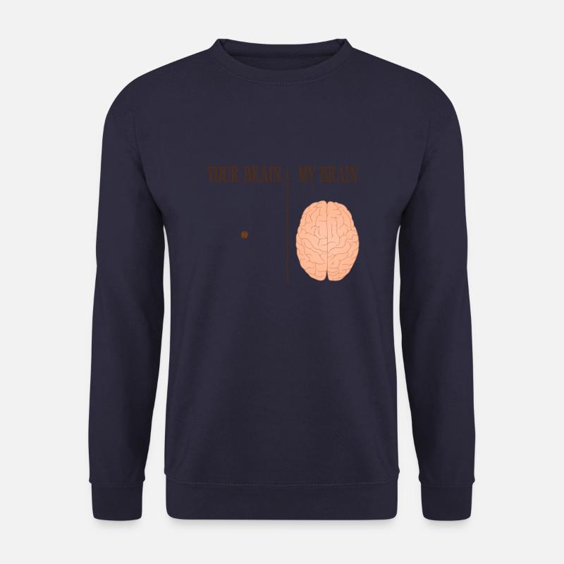 Dein Gehirn, mein Gehirn - Unisex Pullover - Navy