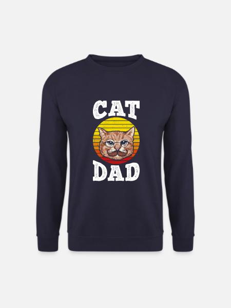 Cat Dad - Unisex Sweatshirt - navy