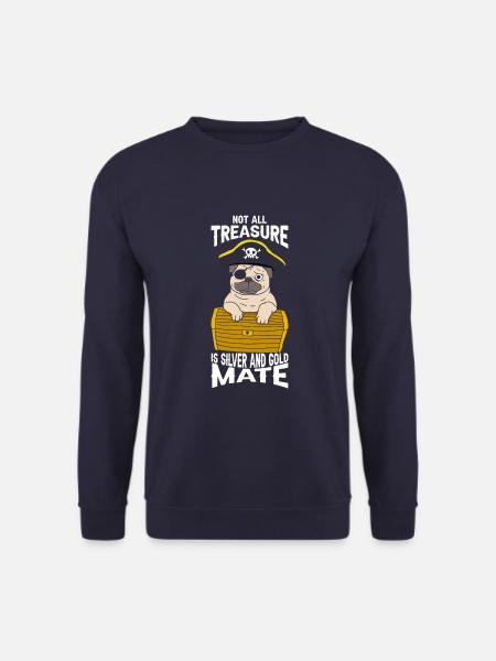 Pas tous les trésors ... Compagnon - Sweat-shirt Unisexe - marine