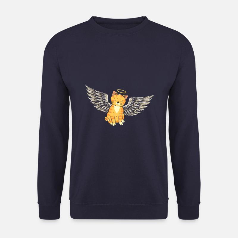 Angel Cat - Unisex Sweatshirt - navy