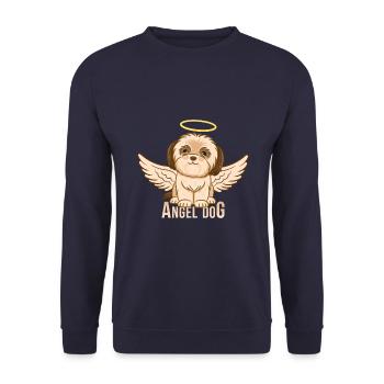 Lévrier - Sweat-shirt Unisexe - marine - Devant - Alina (178cm) & Michal (187cm)