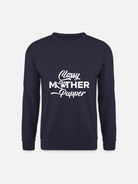 Edle Welpenmutter - Unisex Pullover - Navy