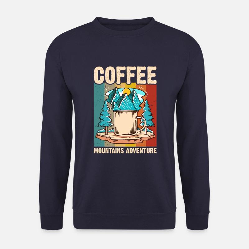 Coffee Mountains Adventure - Unisex Sweatshirt - navy