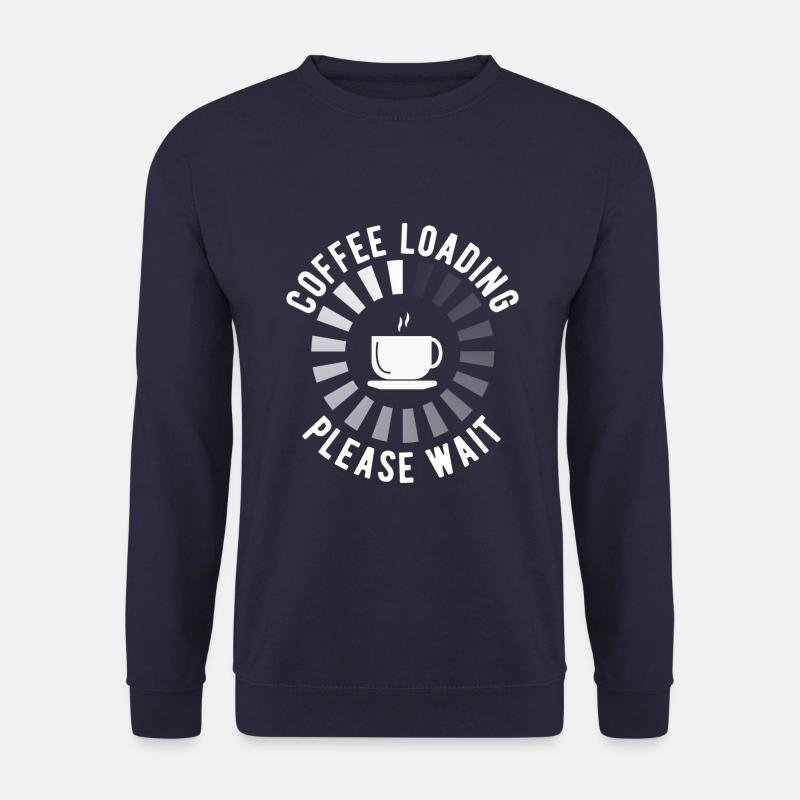 Load coffee please wait - Unisex Sweatshirt - navy