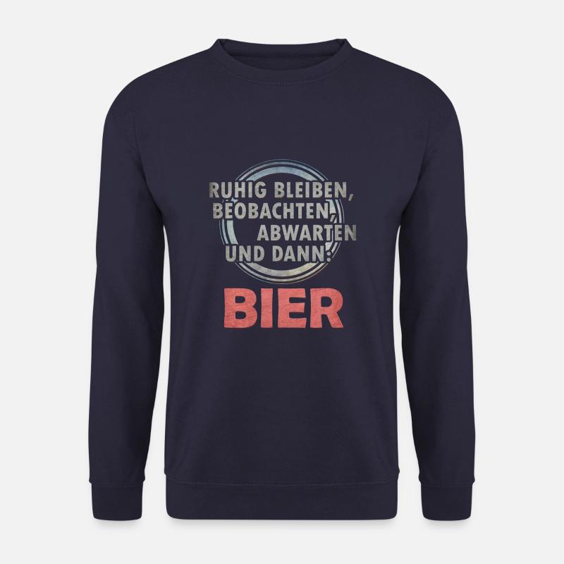 Bier - Unisex Pullover - Navy