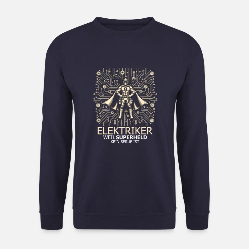Elektriker - Unisex Pullover - Navy