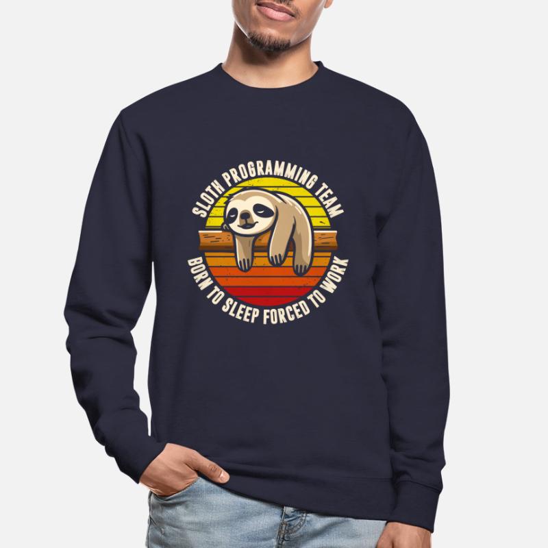 Sloth Programming Team Unisex Sweatshirt