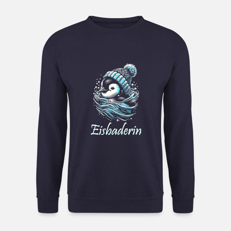 Eisbaderin - Unisex Pullover - Navy