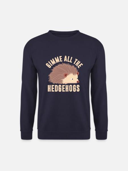 Gib Mir Alle Hedgehogs - Unisex Pullover - Navy