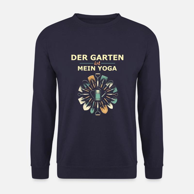 Spruch Garten - Unisex Pullover - Navy