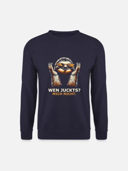 Spruch Wen juckts - Unisex Pullover - Navy