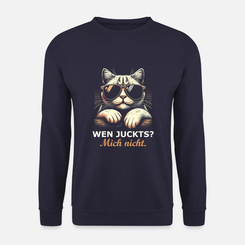 Fun Spruch - Unisex Pullover - Navy