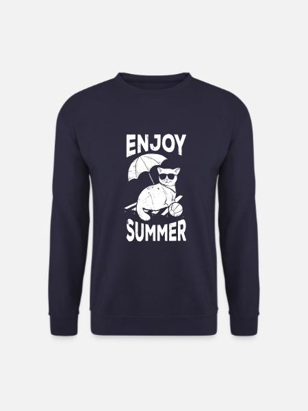 Enjoy the summer - Unisex Sweatshirt - navy