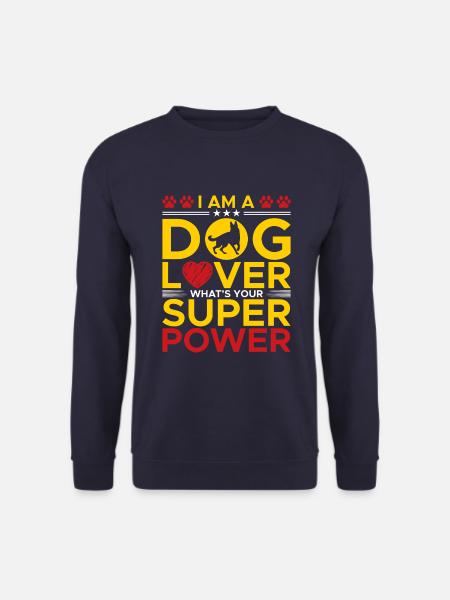 I'm a dog lover - Unisex Sweatshirt - navy