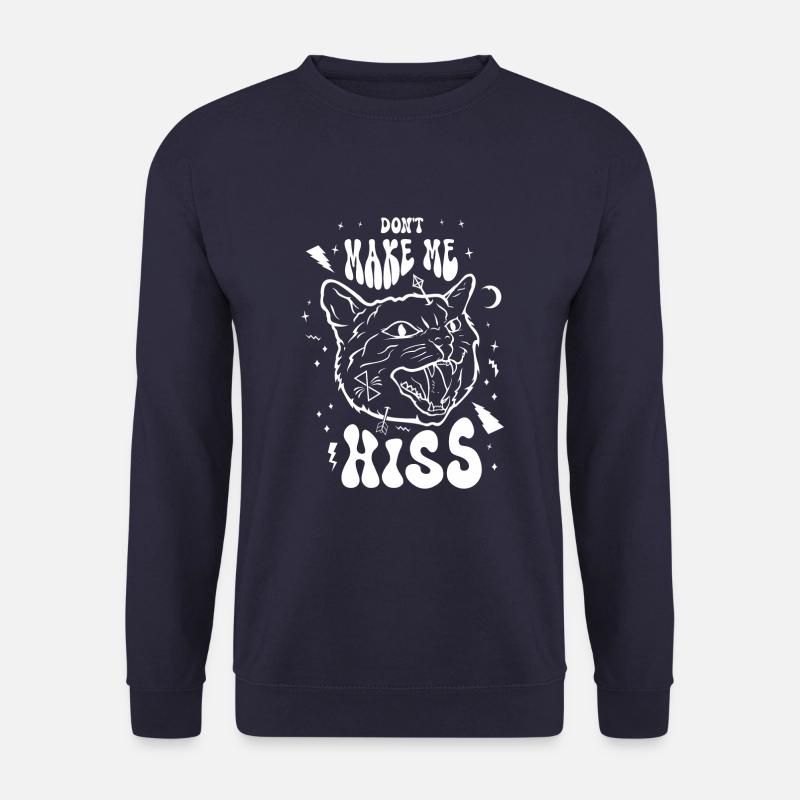 Don't make me hiss - Unisex Sweatshirt - navy