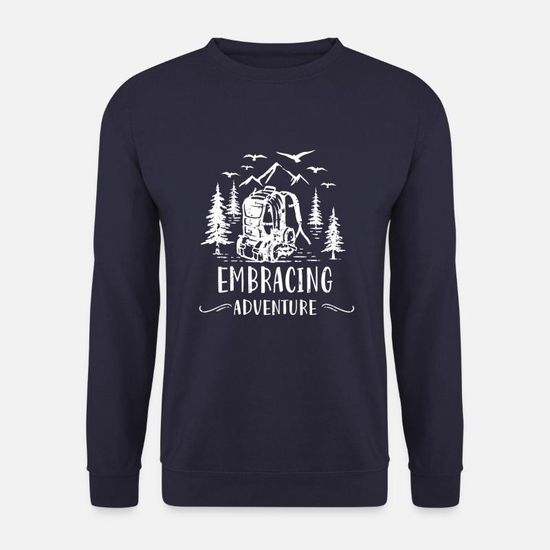 Embracing adventure - Unisex Sweatshirt - navy