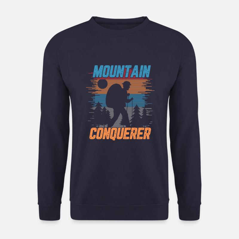 Mountain conquerer - Unisex Sweatshirt - navy