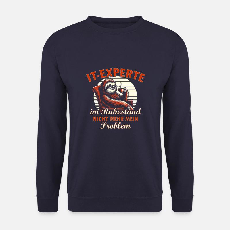 IT-Experte Ruhestand - Unisex Pullover - Navy