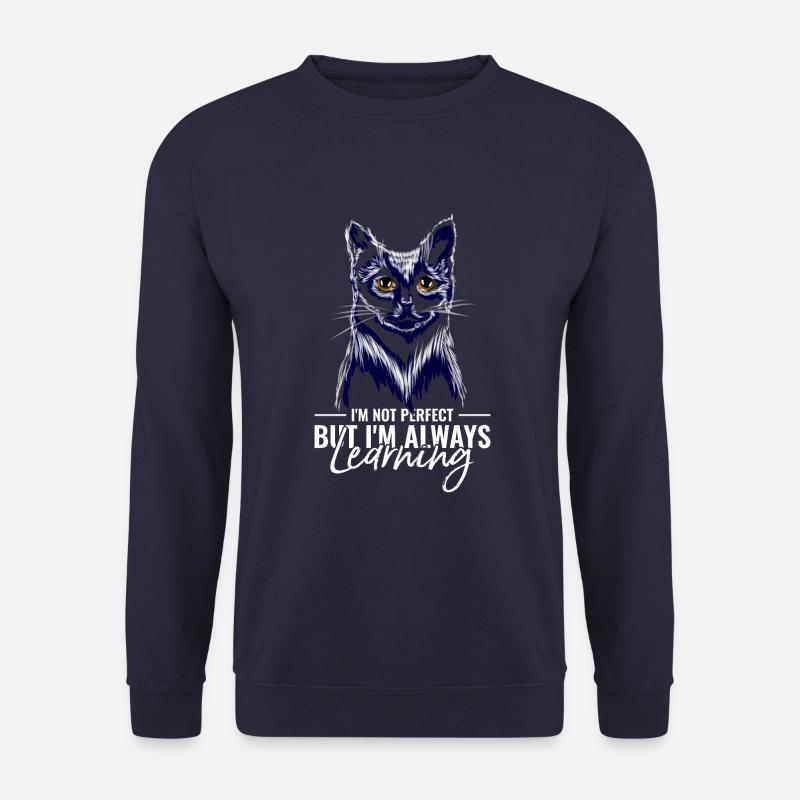 Ich Bin Nicht Perfekt - Unisex Pullover - Navy