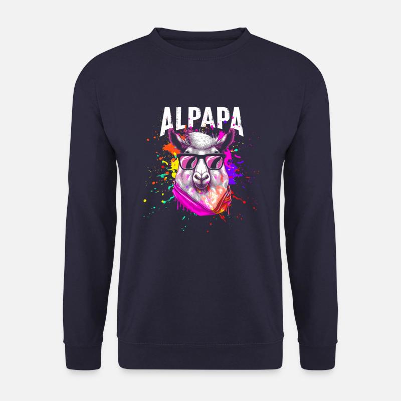 Cool Alpapa - Unisex Sweatshirt - navy