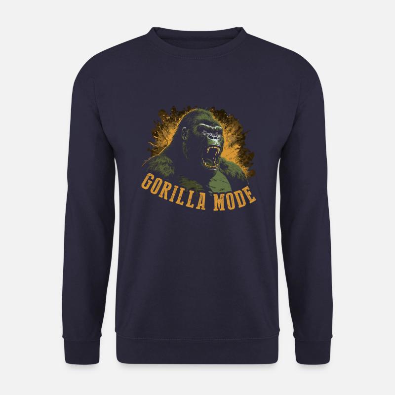 Mode Gorille - Sweat-shirt Unisexe - marine