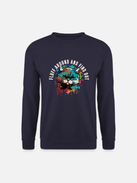 Flitching around and finding out - Unisex Sweatshirt - navy