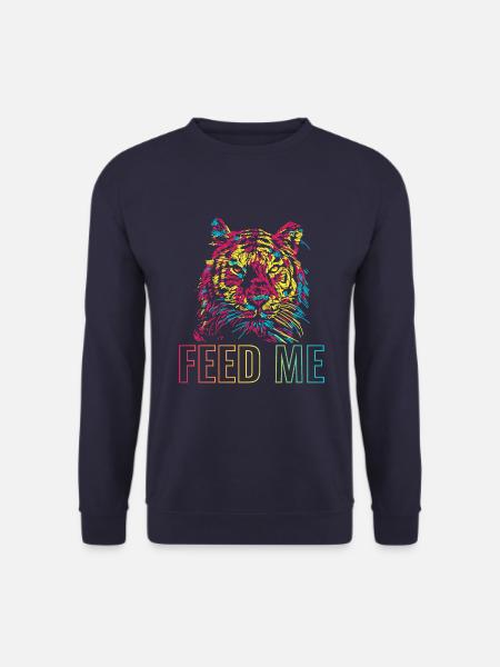Feed me - Unisex Sweatshirt - navy