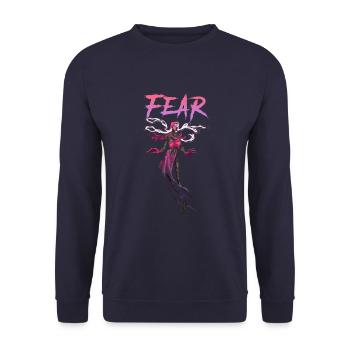 Fairy of Fear - Unisex Sweatshirt - navy - Front - Alina (178cm) & Michal (187cm)