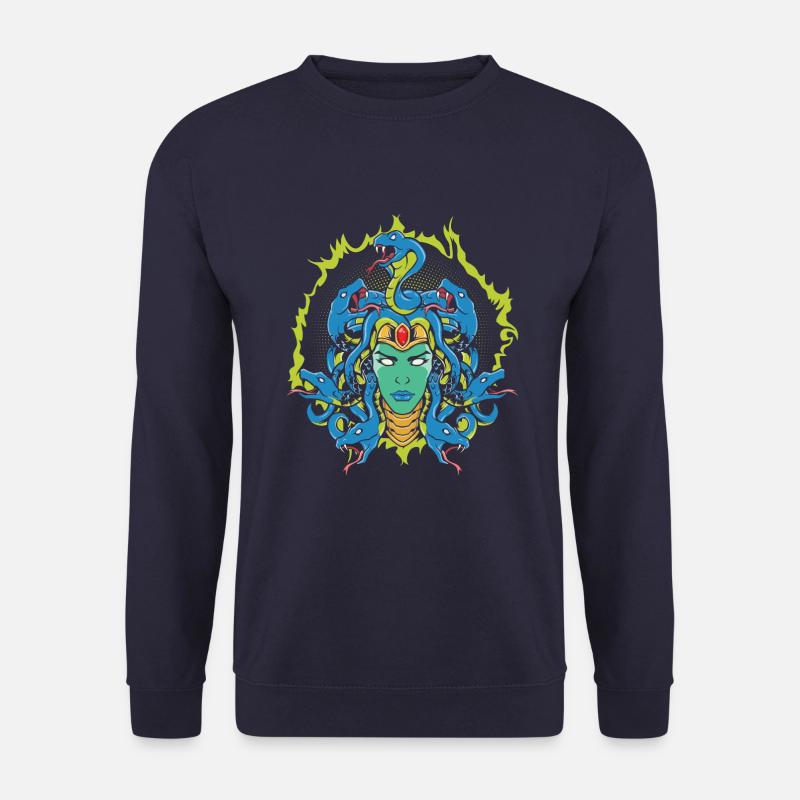 Medusas Kopf - Unisex Pullover - Navy