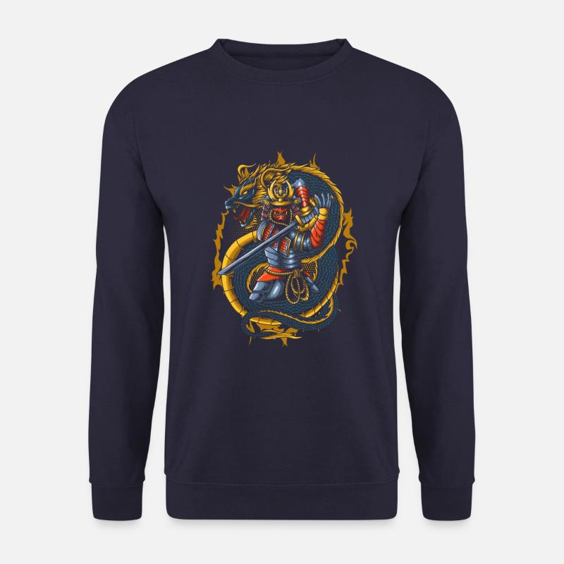Japanese samurai warrior - Unisex Sweatshirt - navy