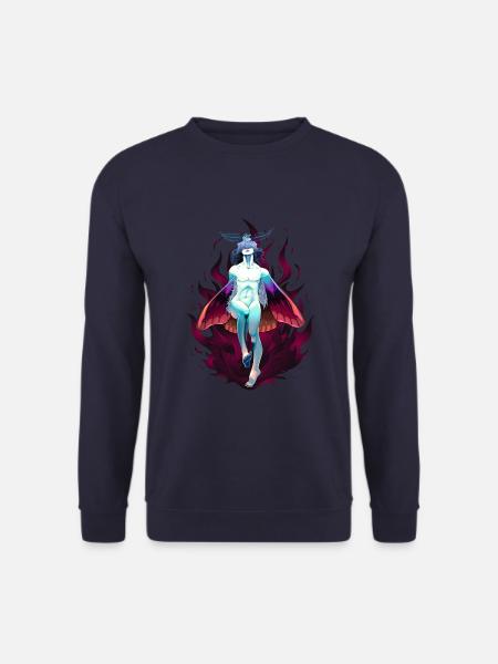 Moth Boy - Unisex Sweatshirt - navy