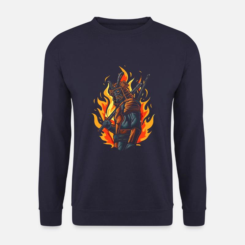 Japanese Samurai - Unisex Sweatshirt - navy