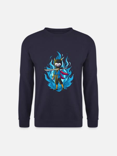 Le Grim à l’épée - Sweat-shirt Unisexe - marine