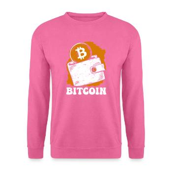 Bitcoin - Unisex Sweatshirt - pink - Front
