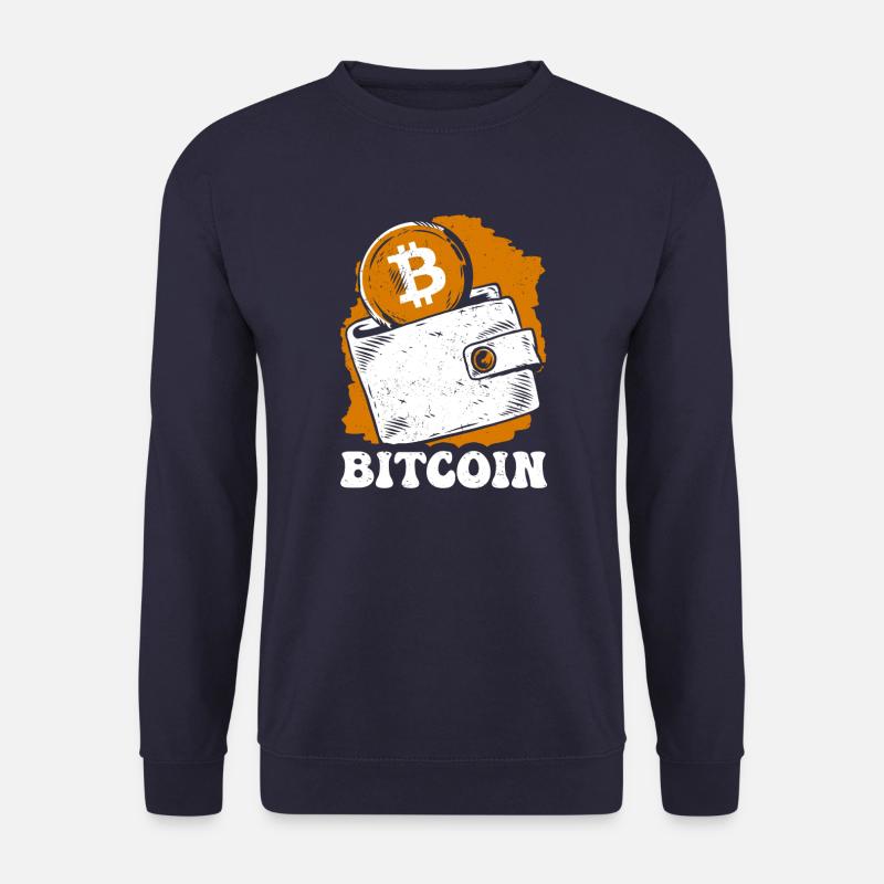Bitcoin - Unisex Pullover - Navy