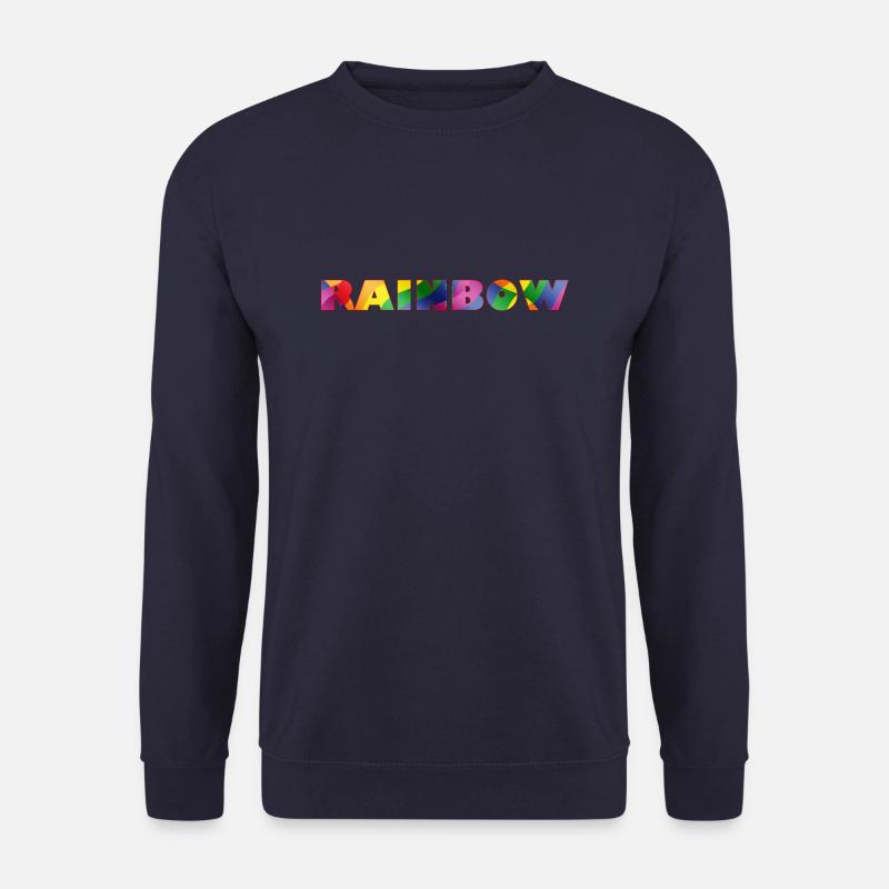 RAINBOW - Unisex Sweatshirt - navy