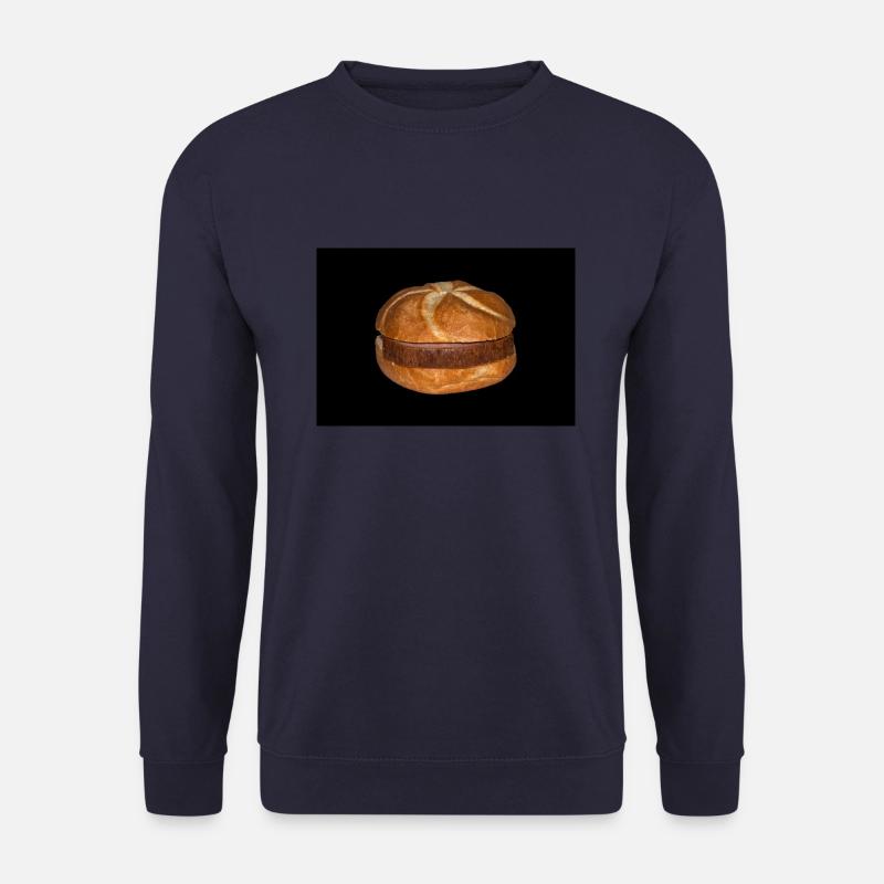 Leberkas mask Leberkäse mask leberkas - Unisex Sweatshirt - navy