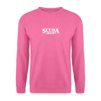 Scuba Diver Diver - Plongée - Sweat-shirt Unisexe - rose - Devant