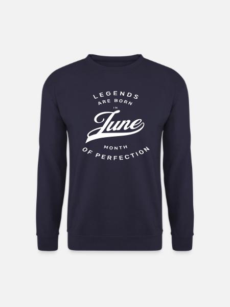 JUNE BIRTHDAY - Unisex Sweatshirt - navy