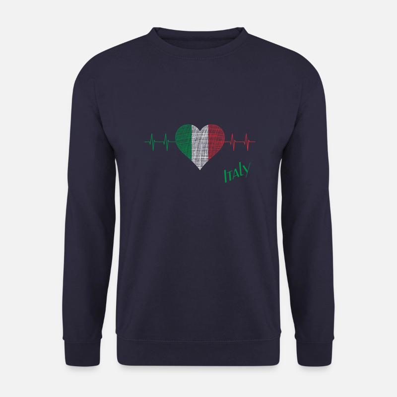 Italy - Unisex Pullover - Navy