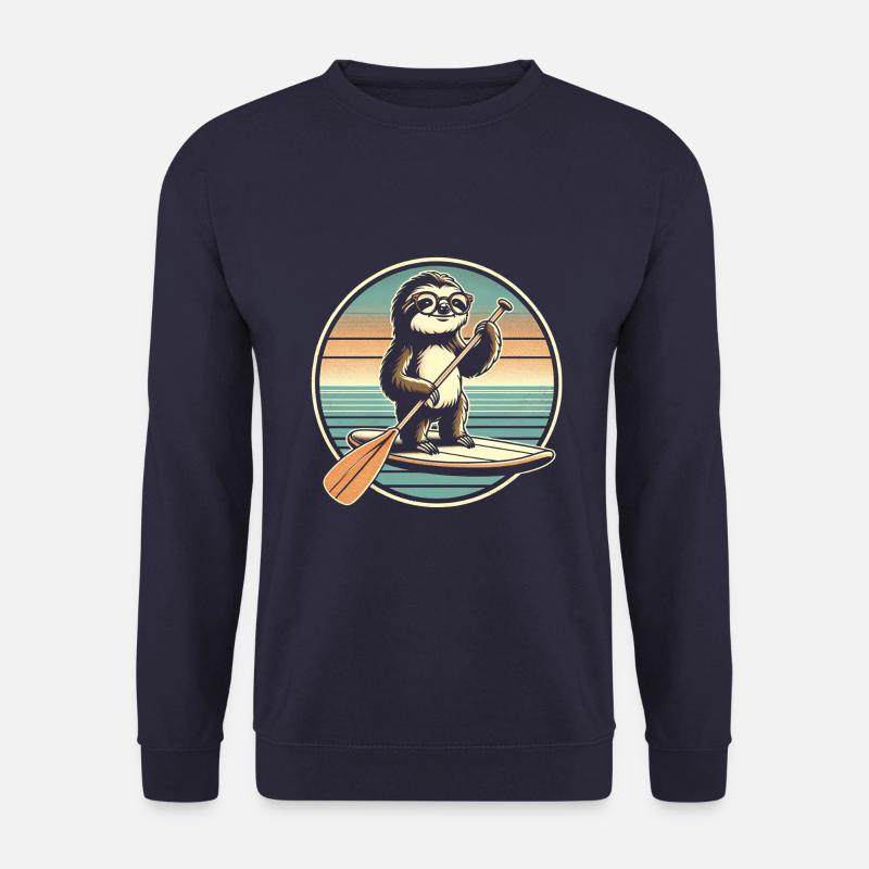 Sloth SUP - Unisex Sweatshirt - navy