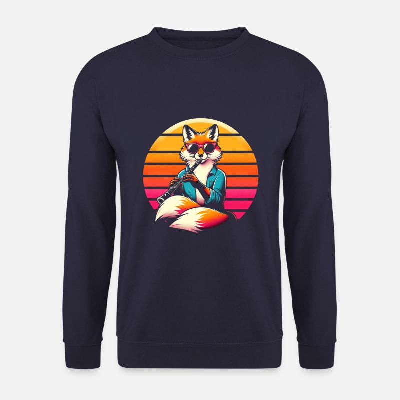 Fuchs Clarinet - Unisex Sweatshirt - navy
