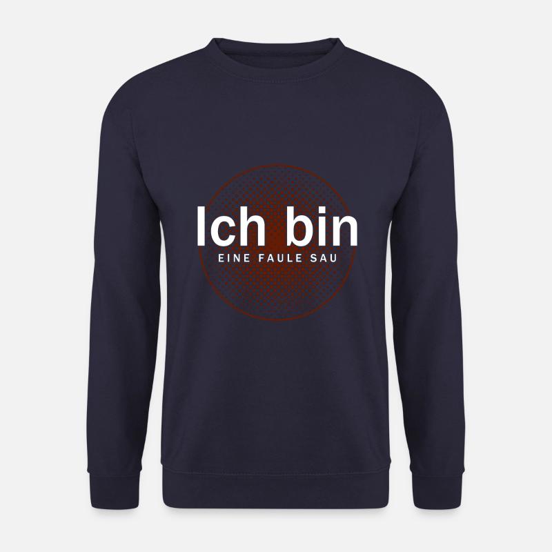 faule Sau - Unisex Pullover - Navy