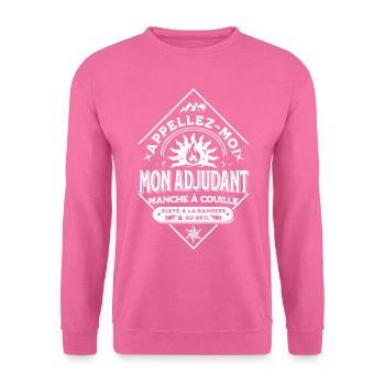 Nennen Sie mich meinen Adjutanten, Manche Band zu C.. Cb - Unisex Pullover - Pink - Vorne