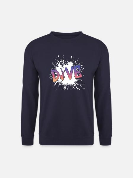 Scuba Diver - Unisex Pullover - Navy