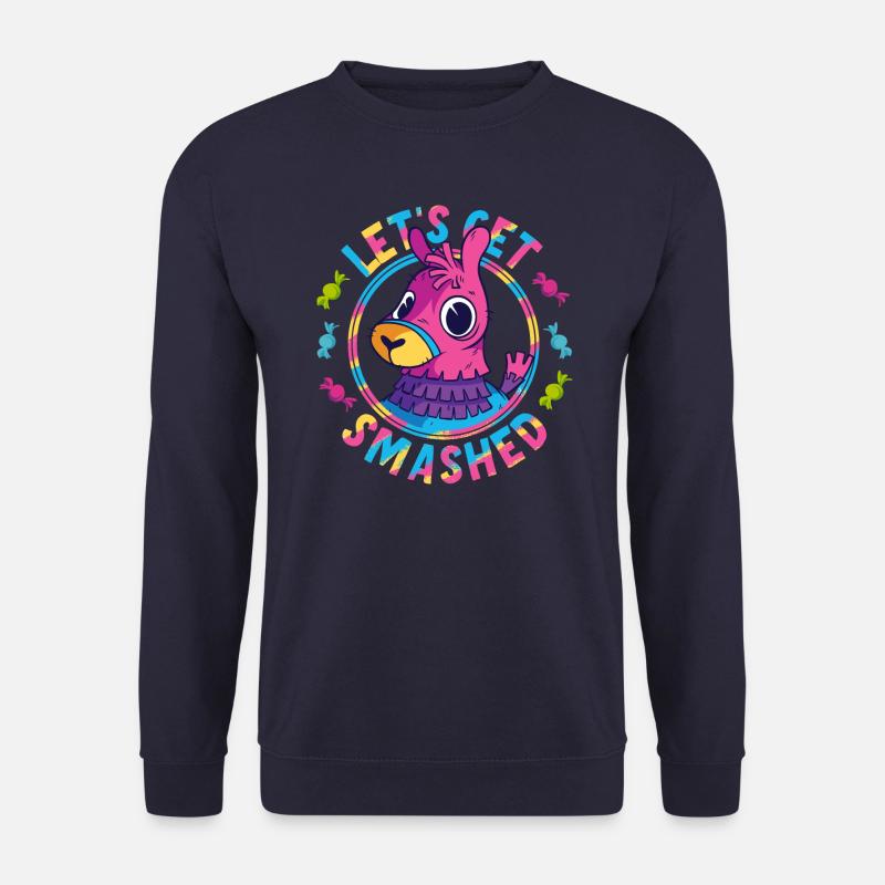 Let's Get Smashed Pinata - Unisex Pullover - Navy