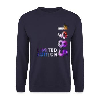 40. Geburtstag Legende Jahrgang 1985 - Unisex Pullover - Navy - Vorne - Alina (178cm) & Michal (187cm)