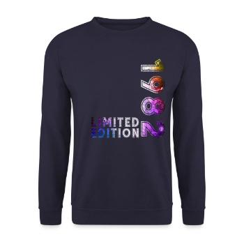 43ème Anniversaire Légende Millésime 1982 - Sweat-shirt Unisexe - marine - Devant - Alina (178cm) & Michal (187cm)