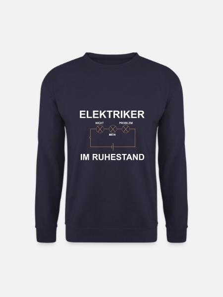 Elektriker im Ruhestand - Unisex Pullover - Navy