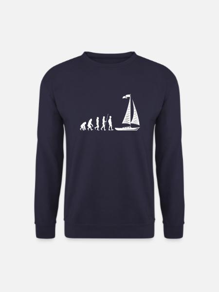 Boat evolution - Unisex Sweatshirt - navy